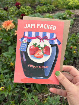 Berries Jar New Chapter/Good Luck Card, 2 of 3