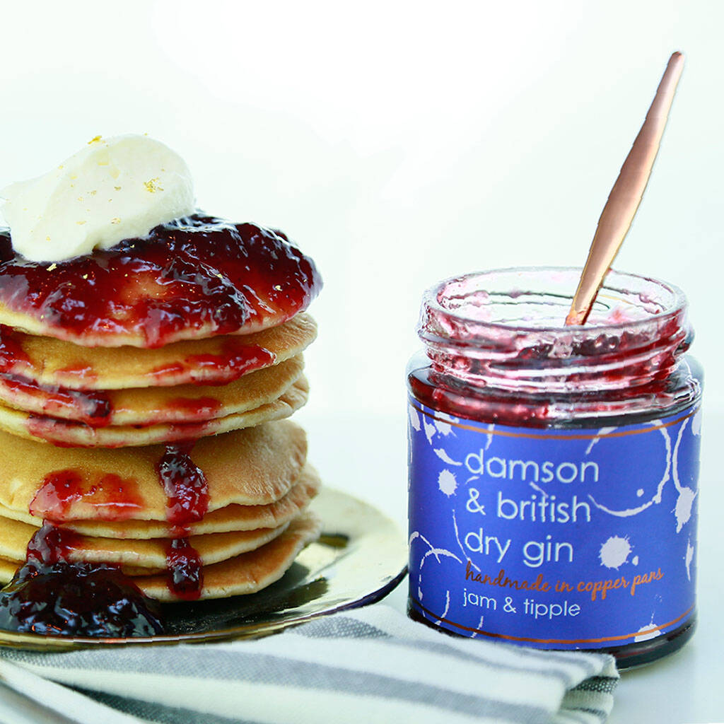 Damson And British Gin Jam Three Pack By Luxury Creations