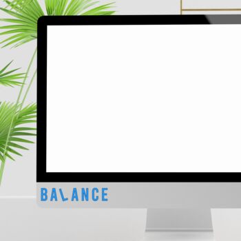 Balance Laptop Sticker Decal 24 Colours, 2 of 9