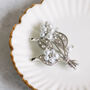 Vintage Style Bouquet Brooch, thumbnail 5 of 7