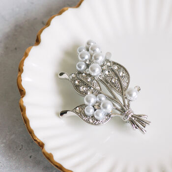 Vintage Style Bouquet Brooch, 5 of 7