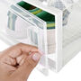 Eight Medium Stackable Shoe Boxes Storage Organisers, thumbnail 5 of 7