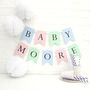Personalised Baby Shower Bunting Decoration, thumbnail 2 of 10
