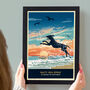 Limited Edition Seaside Pointer Or Viszla Gift Print, thumbnail 4 of 10