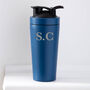 Personalised Initials Protein Shaker Bottle, thumbnail 3 of 8