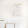 Personalised Couple Portrait Line Drawing Unframed, thumbnail 7 of 7