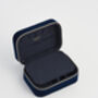Rosy Posy Embroidered Blue Large Jewellery Box, thumbnail 4 of 6
