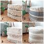 Moroccan Style Foot Stall Pouffe, thumbnail 6 of 6