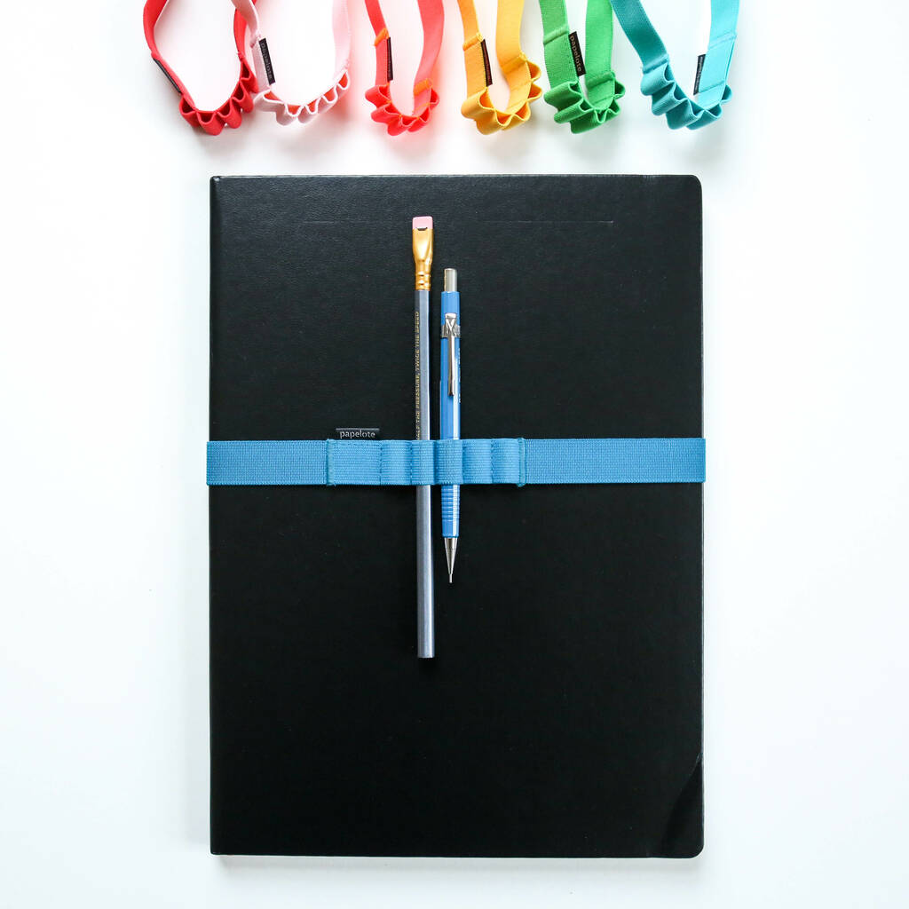 A4 Elastic Notebook Strap By Berylune