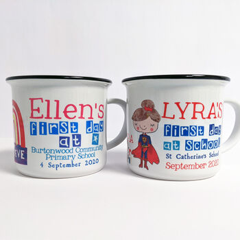 Personalised First Day At School Mug, 11 of 12