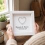 Personalised 6th Anniversary Gift Handmade Iron Heart, thumbnail 2 of 12