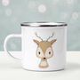 Woodland Deer Enamel Mug, thumbnail 3 of 4