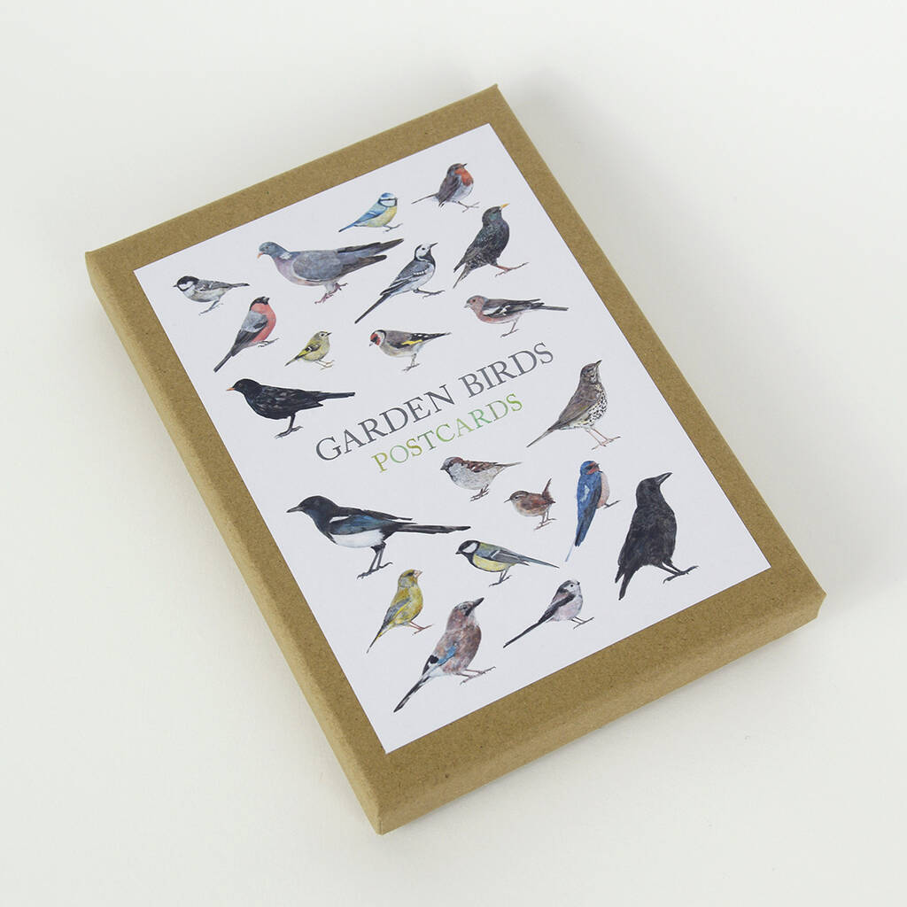 Garden Birds Postcard Set, 1 of 4