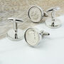 Personalised 21st Or 18th Birthday Five Pence Cufflinks, thumbnail 11 of 12