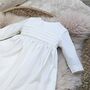 Unisex Cotton Christening Gown Rome, thumbnail 2 of 4