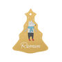 Personalised Christmas Tree Ceramic Decoration, thumbnail 3 of 7