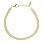 Snake Chain Bracelet In 18ct Gold Plated Vermeil, thumbnail 3 of 4
