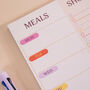 A5 Meal Planner And Shopping List | Colour Theory, thumbnail 3 of 7
