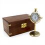 Personalised 50th Golden Wedding Anniversary Desk Clock Gift, thumbnail 1 of 12