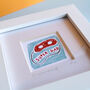 Super Dad Mini Art Print, thumbnail 2 of 9