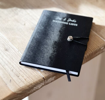 Personalised Wedding Essentials Notebook, 2 of 6