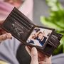Dad Leather Tri Fold Wallet, thumbnail 1 of 9
