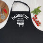 Barbecue With The … Personalised Bbq Apron, thumbnail 1 of 5