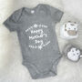 Happy Mothers Day Babygrow With Flowers, thumbnail 4 of 5