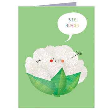Mini Cauliflower Greetings Card, 2 of 5