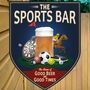 Sports Bar Man Cave Pub Sign, thumbnail 7 of 12
