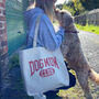 The Dog Mum Club Dog Lover Cotton Canvas Tote Bag, thumbnail 2 of 3