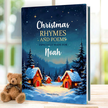 Christmas Rhymes And Personalised Poems Book, 10 of 11