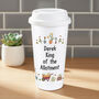 Personalised Gardening Travel Mug, thumbnail 1 of 8