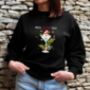 Making Spirits Bright Black Christmas Jumper With Festive Cocktail Design, thumbnail 6 of 8