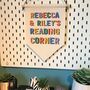 Personalised Kids Play Room Hanging Banner Sign, thumbnail 2 of 9