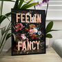 'Feelin' Fancy' Floral Contemporary Art Print, thumbnail 2 of 4