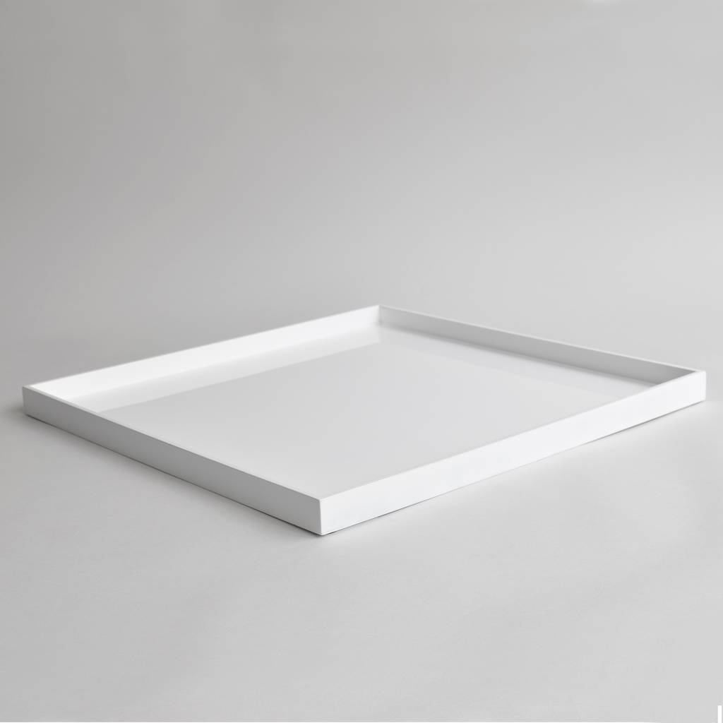 Lacquer Xl Square Ottoman Tray By Nom Living