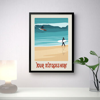 Personalised Surfers Poster, 3 of 6