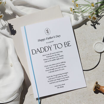 Father's Day Card To Grandad From The Bump, 2 of 5
