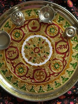 Pooja Steel Thali, 5 of 8