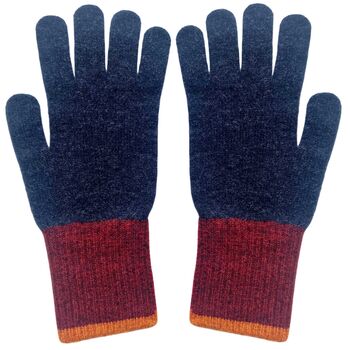Men's Lambswool Gloves And Fingerless Mitts, 5 of 6