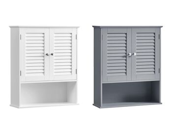 Wall Mounted Bathroom Cabinet With Double Doors, 5 of 5