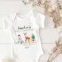 Personalised Baby’s First Christmas Gift Bodysuit, thumbnail 5 of 6