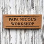 Engraved Oak Personalised Sign, thumbnail 5 of 7