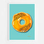 Orange Doughnut Print, thumbnail 4 of 5
