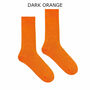 100% Pure Organic Cotton Luxury Single Colour Socks, thumbnail 4 of 11