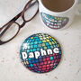 Personalised Disco Ball Coaster, thumbnail 1 of 2