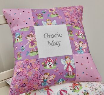 Fairy Garden Name Cushion, 4 of 6