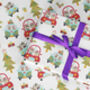 Christmas Cars Wrapping Paper Roll Or Folded, thumbnail 2 of 2