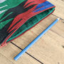 Handwoven Nepali Dhaka Purse, Fair Trade Zipper Pouches, Colourful Bags, thumbnail 5 of 9